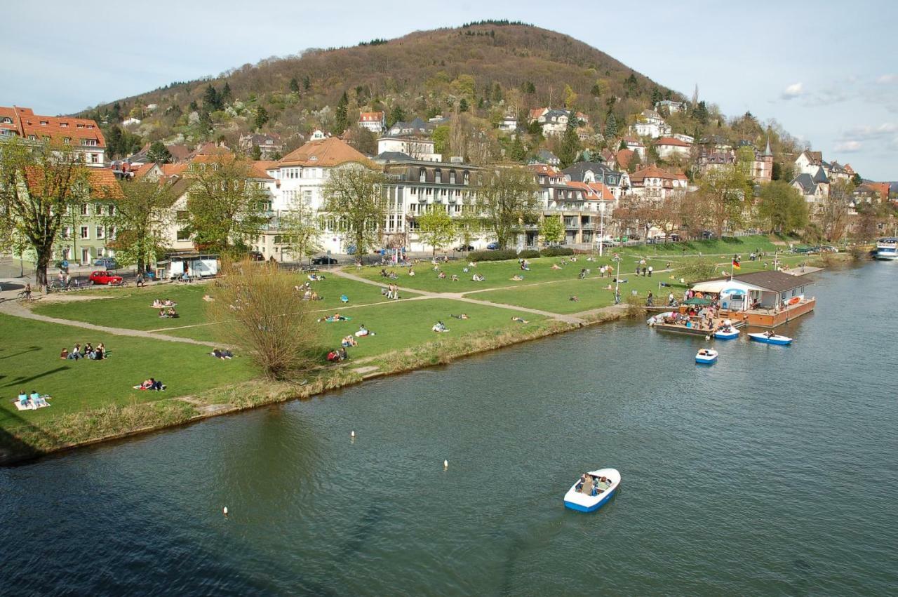 Wohnung Am Neckar Heidelberg Exterior photo